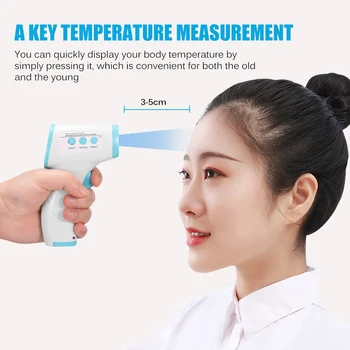 Digital Infrared Forehead Thermometer Contact-less Thermometer Handheld Temperature Gun For Baby Children Adults Pet Thermometer
Digital Infrared Forehead Thermometer Contact-less Thermometer Handheld Temperature Gun For Baby Children Adults Pet Thermometer