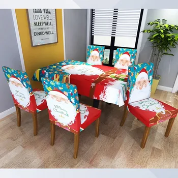 Christmas Decor Rectangular Tablecloth Table Cloth Stretch Elastic Chair Cover Polyester Dustproof Table Cover Xmas New Year
Christmas Decor Rectangular Tablecloth Table Cloth Stretch Elastic Chair Cover Polyester Dustproof Table Cover Xmas New Year