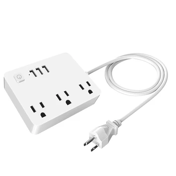 3 USB Smart Socket Desk Power Strip Fast Charging LED Indicator US Plug Home Non Slip Switch Accessories Outlet Extension Cable
3 USB Smart Socket Desk Power Strip Fast Charging LED Indicator US Plug Home Non Slip Switch Accessories Outlet Extension Cable