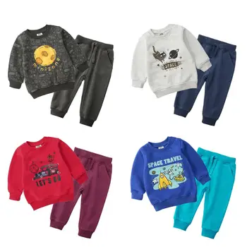 Children's Clothing Baby Spring Cotton Clothes Boys Long-sleeved T-shirt Pants Sets Winter 2-piece Suit Girls Tops Trousers Suit
Children's Clothing Baby Spring Cotton Clothes Boys Long-sleeved T-shirt Pants Sets Winter 2-piece Suit Girls Tops Trousers Suit