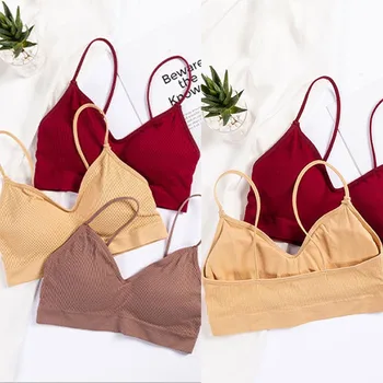 Lingerie Women Seamless Bras Solid Color Simple Bras Casual Wire Free Push Up Bra Fashion Underwear
Lingerie Women Seamless Bras Solid Color Simple Bras Casual Wire Free Push Up Bra Fashion Underwear