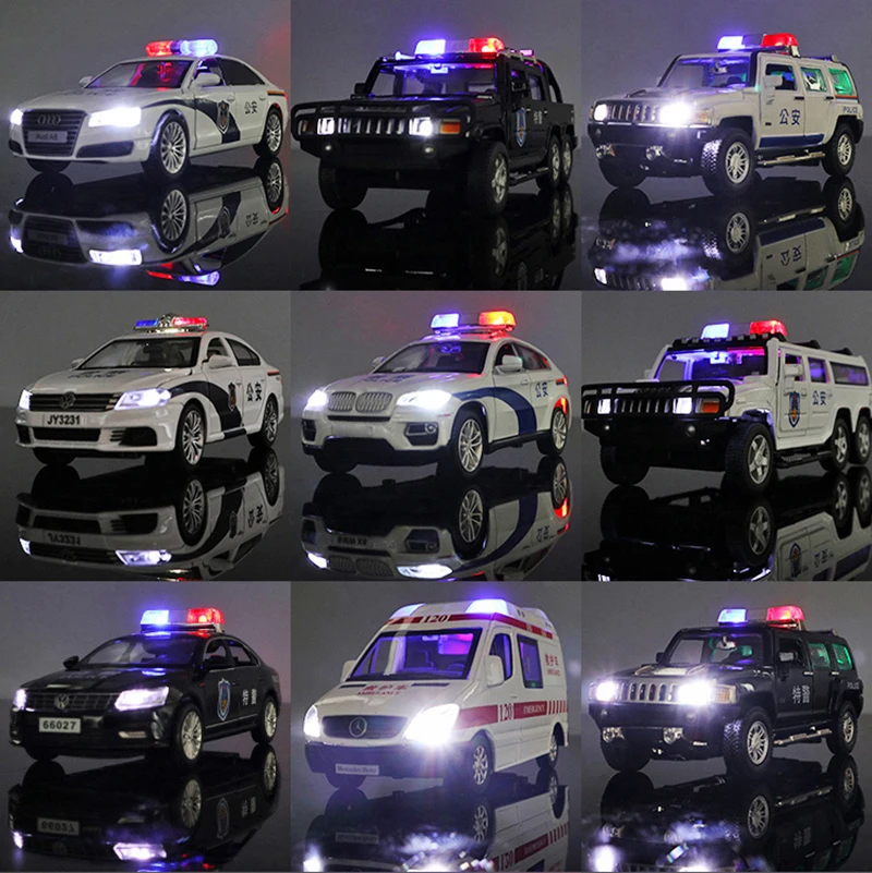 1:32 Police-Car Series FORD RANGER X7 Ambulance TOYOTA LAND CRUISER Car Model Diecasts Sound Light Glowing Kid Toy Car Christmas
1:32 Police-Car Series FORD RANGER X7 Ambulance TOYOTA LAND CRUISER Car Model Diecasts Sound Light Glowing Kid Toy Car Christmas