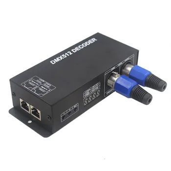 DMX512 Decoder with Display Screen DC 12V 24V 24A DMX to PWM Converter Controller for Project Stage RGBW LED Strip Lights
DMX512 Decoder with Display Screen DC 12V 24V 24A DMX to PWM Converter Controller for Project Stage RGBW LED Strip Lights