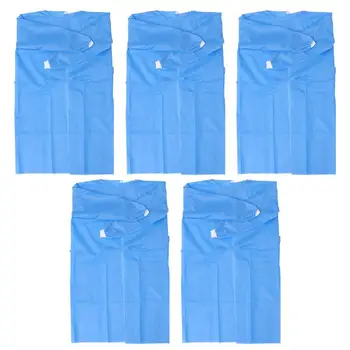 5pcs Disposable Non-woven Apron Clothing Adjustable Dust-proof Protection Clothes for Beauty Salon - Size XXL (Sky-blue)
5pcs Disposable Non-woven Apron Clothing Adjustable Dust-proof Protection Clothes for Beauty Salon - Size XXL (Sky-blue)