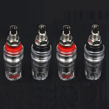 Free shipping 4pcs Rhodium plated Hi-End Amplifier Speaker Terminal Binding Post 
Free shipping 4pcs Rhodium plated Hi-End Amplifier Speaker Terminal Binding Post