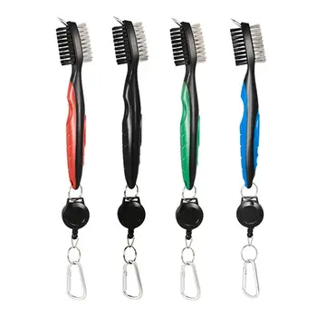 1pc Golf Club Brush Golf Groove Cleaning Brush Tools 2 Sided Golf Putter Wedge Ball Groove Cleaner Kit Clean Tool Accessories
1pc Golf Club Brush Golf Groove Cleaning Brush Tools 2 Sided Golf Putter Wedge Ball Groove Cleaner Kit Clean Tool Accessories