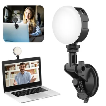 VL69 2500K-6500k Adjustable Led Video Light with Suction Cup Soft Diffuser Fill Light for Camera Smartphone Vlog Shooting Lamp
VL69 2500K-6500k Adjustable Led Video Light with Suction Cup Soft Diffuser Fill Light for Camera Smartphone Vlog Shooting Lamp