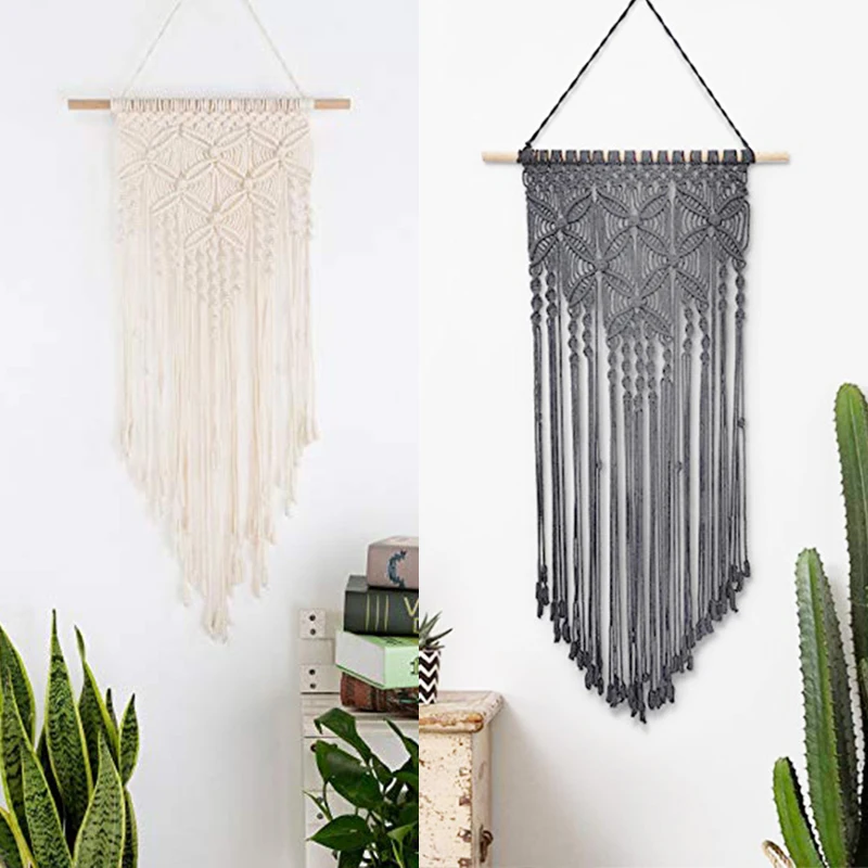Solid Color Ins Style Hand Woven Cotton Rope Tapestry Butterfly Flower Tapestry Indoor Decorations Cotton Rope Multiple Sizes
Solid Color Ins Style Hand Woven Cotton Rope Tapestry Butterfly Flower Tapestry Indoor Decorations Cotton Rope Multiple Sizes