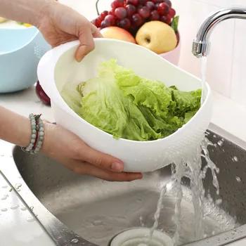 Colorful Thick Kitchen Rice Washing Machine Creative Kitchen Colorful Thick Pp Lek Washed Vegetables shui guo lou 
Colorful Thick Kitchen Rice Washing Machine Creative Kitchen Colorful Thick Pp Lek Washed Vegetables shui guo lou