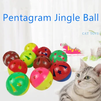 10pcs Pet Toy Colorful Hollow Rolling Fun Toys Cat Toys Interactive Bell ball Two-color Hollow Ball
10pcs Pet Toy Colorful Hollow Rolling Fun Toys Cat Toys Interactive Bell ball Two-color Hollow Ball