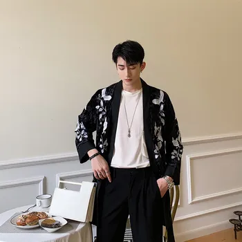 Men Embroidered Trench Jacket Male Women Streetwear Fashion Hip Hop Kimono Cardigan Coat Spring Autumn Shirt Style Outerwear
Men Embroidered Trench Jacket Male Women Streetwear Fashion Hip Hop Kimono Cardigan Coat Spring Autumn Shirt Style Outerwear