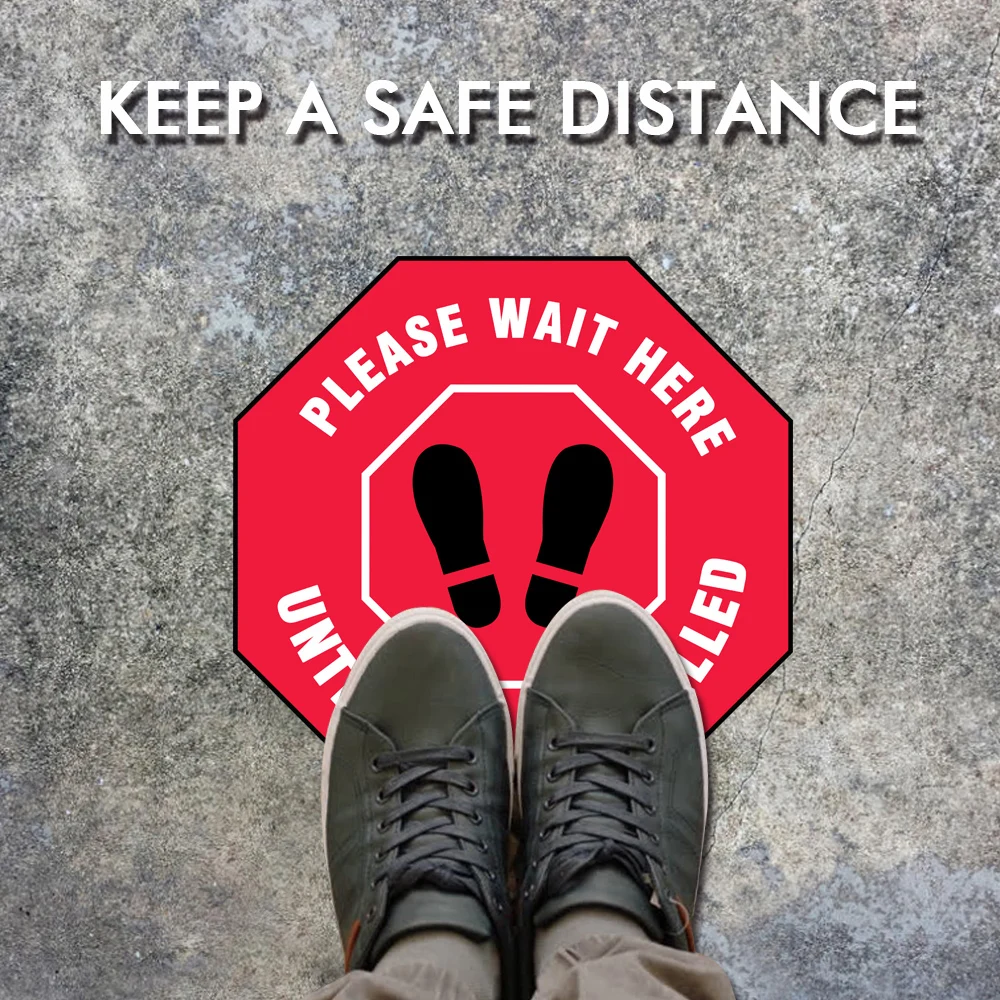 4Pcs Tips For Keep Away Social Distancing DIY Wall Ground Decor Stickers For Shop Floor Decals Self Ahesive For All Occasions
4Pcs Tips For Keep Away Social Distancing DIY Wall Ground Decor Stickers For Shop Floor Decals Self Ahesive For All Occasions