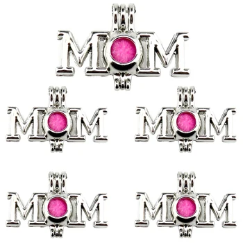 5PCS Openable MOM Necklace locket Aromatherapy Essential Oil Diffusion Pearl Cage Pendant k588
5PCS Openable MOM Necklace locket Aromatherapy Essential Oil Diffusion Pearl Cage Pendant k588