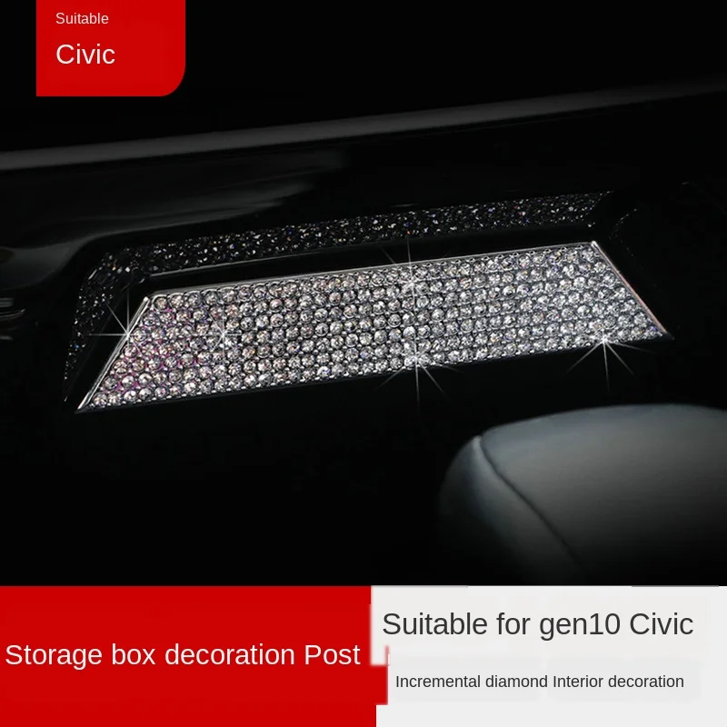 Applicable to 10-Generation Civic for Retrofitting Center Console Storage Grid Gear Decorative Paster Box 10-Generation Civic Ca
Applicable to 10-Generation Civic for Retrofitting Center Console Storage Grid Gear Decorative Paster Box 10-Generation Civic Ca