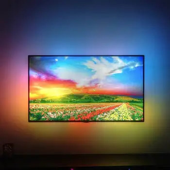 DIY For Ambilight TV PC Screen LED Strip WS2812B 5050RGB Computer Monitor Dream Color Backlight LED Strip Full Set 1/2/3/4/5M
DIY For Ambilight TV PC Screen LED Strip WS2812B 5050RGB Computer Monitor Dream Color Backlight LED Strip Full Set 1/2/3/4/5M