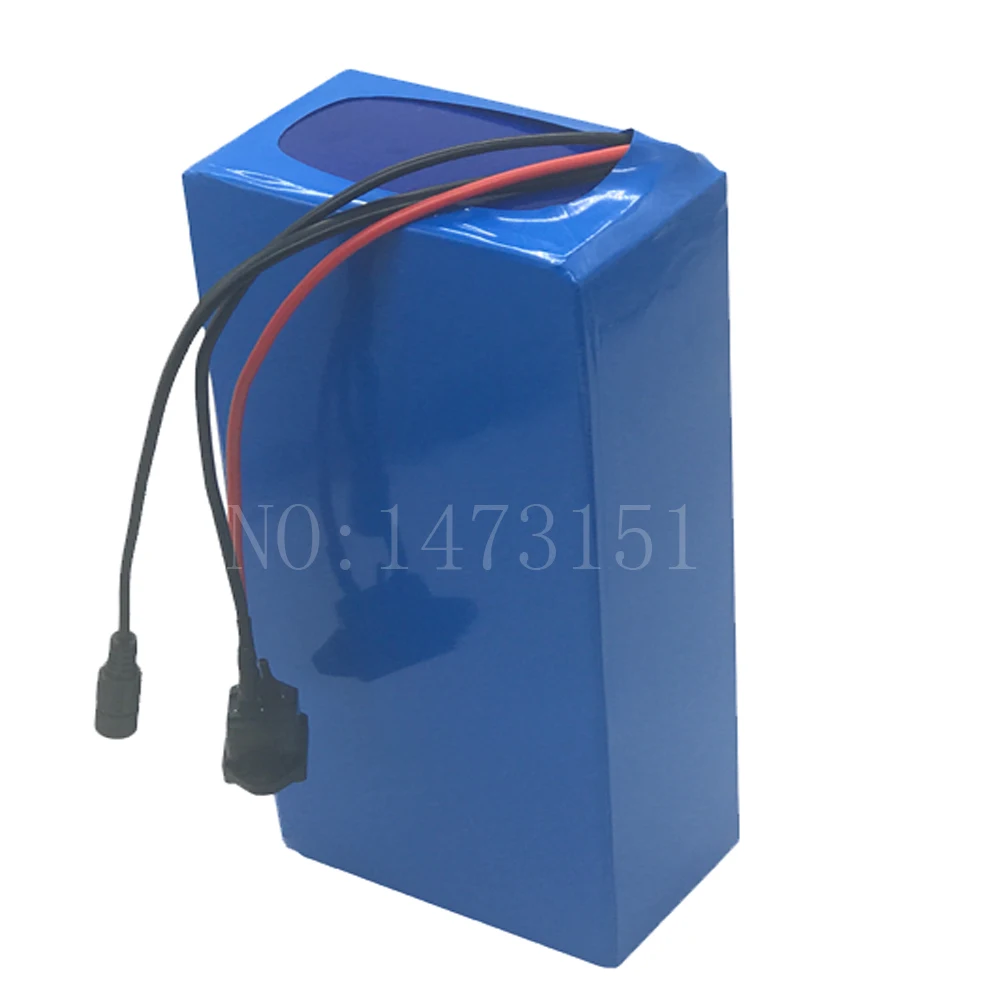 Flash Deal 48V 1000W battery 48V 15AH lithium ion battery 48v 15ah electric bicycle battery with 30A BMS and 54.6V 2A Charger duty free 2