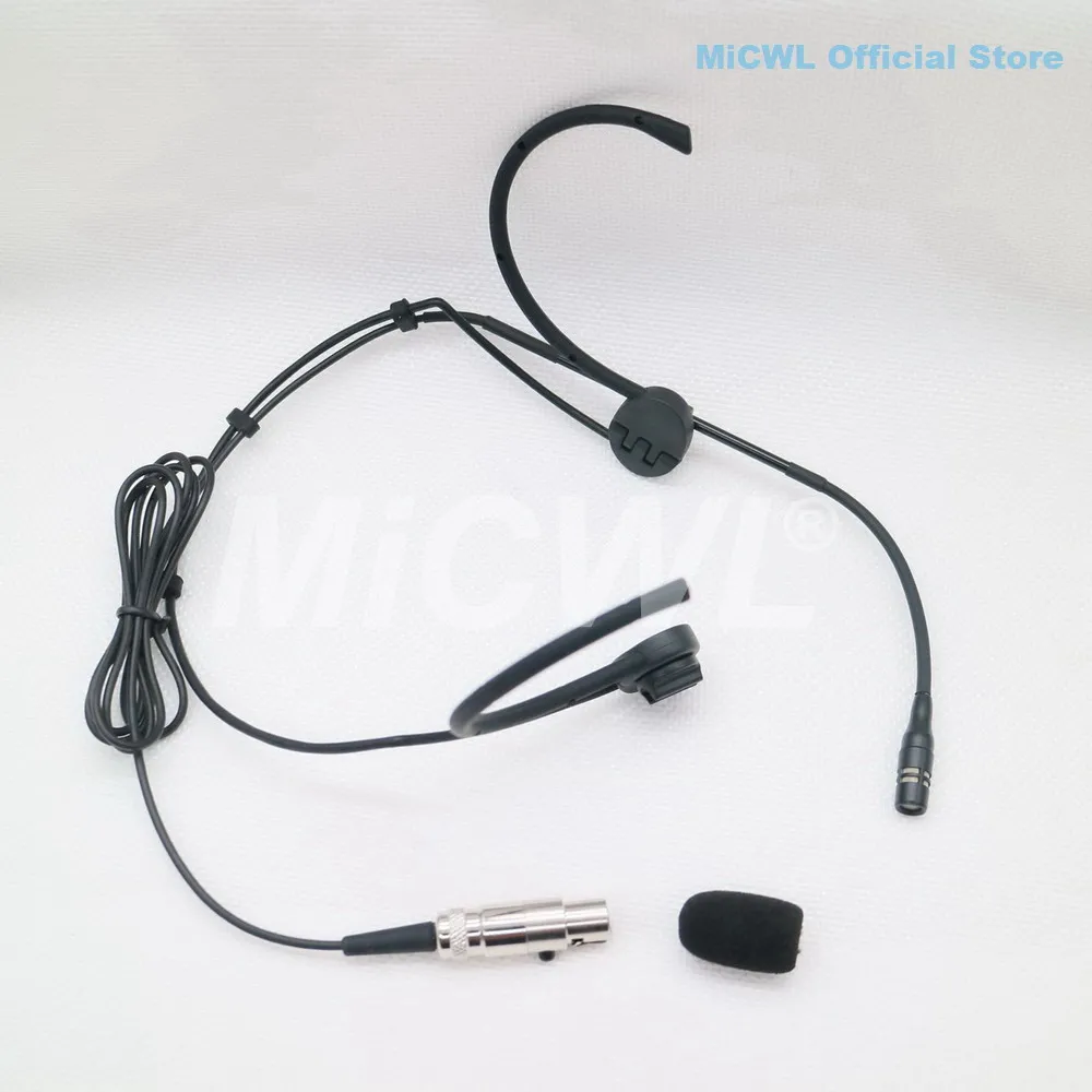 Складная Кардиоидная гарнитура микрофон TA3F mini 3Pin XLR для AKG Samson беспроводная