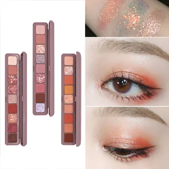 Fashion Women Makeup Tools Eyeshadow Palette Trend Flash Matte Pearl Polarized Eye Shadow Keyboard Fingertip 9 Color Eye Shadow
Fashion Women Makeup Tools Eyeshadow Palette Trend Flash Matte Pearl Polarized Eye Shadow Keyboard Fingertip 9 Color Eye Shadow