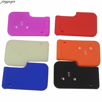 jingyuqin 10pcs Silicone Rubber 3 Button Car Key Cover Case Protector Smart Card For Renault Clio Logan Megane 2 3 Koleos Scenic
jingyuqin 10pcs Silicone Rubber 3 Button Car Key Cover Case Protector Smart Card For Renault Clio Logan Megane 2 3 Koleos Scenic