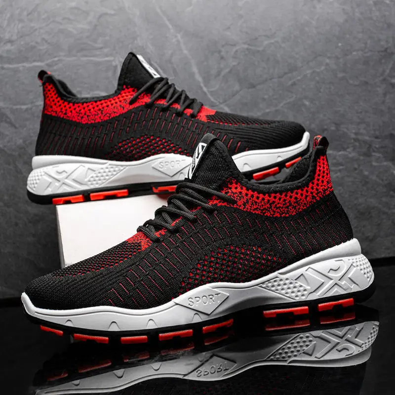New men's shoes, sports, versatile, casual, trendy, breathable mesh, non-slip running shoes
New men's shoes, sports, versatile, casual, trendy, breathable mesh, non-slip running shoes
