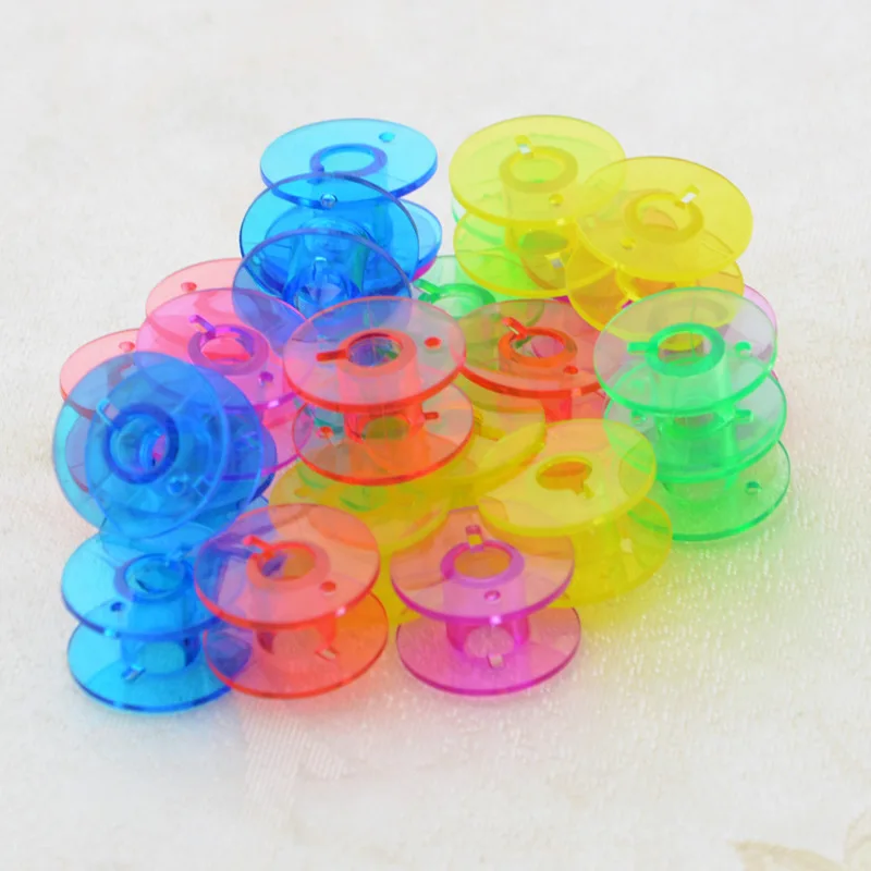 25pcs/set or Lots Sewing Machine Accessories Plastic Bobbin Convenient Boxed Plastic Sewing Bobbin 5 Color Household Supply
25pcs/set or Lots Sewing Machine Accessories Plastic Bobbin Convenient Boxed Plastic Sewing Bobbin 5 Color Household Supply
