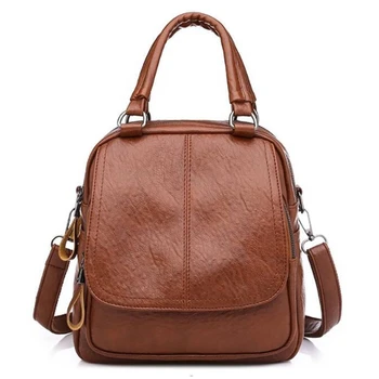 Simple Multi-Functional Backpack Girl Shoulder Bag Female Leisure Travel Backpack
Simple Multi-Functional Backpack Girl Shoulder Bag Female Leisure Travel Backpack