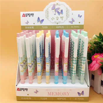 40 pcs/lot Fresh Style Mechanical Pencil Cute Student Automatic Pen For Kid School Office Supply Promotional gifts 
40 pcs/lot Fresh Style Mechanical Pencil Cute Student Automatic Pen For Kid School Office Supply Promotional gifts