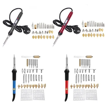 28pcs Digital Display Electric Soldering Iron Set 60/80W Adjustable Temperature Carving Pyrography Patch for Wood Burning Tool
28pcs Digital Display Electric Soldering Iron Set 60/80W Adjustable Temperature Carving Pyrography Patch for Wood Burning Tool