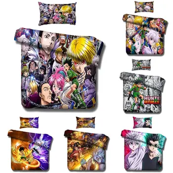 Boy Bedding Set Anime HUNTER X HUNTER Duvet Cover 2 Piece Cartoon Kids Room Decor Pillow Case Linens
Boy Bedding Set Anime HUNTER X HUNTER Duvet Cover 2 Piece Cartoon Kids Room Decor Pillow Case Linens