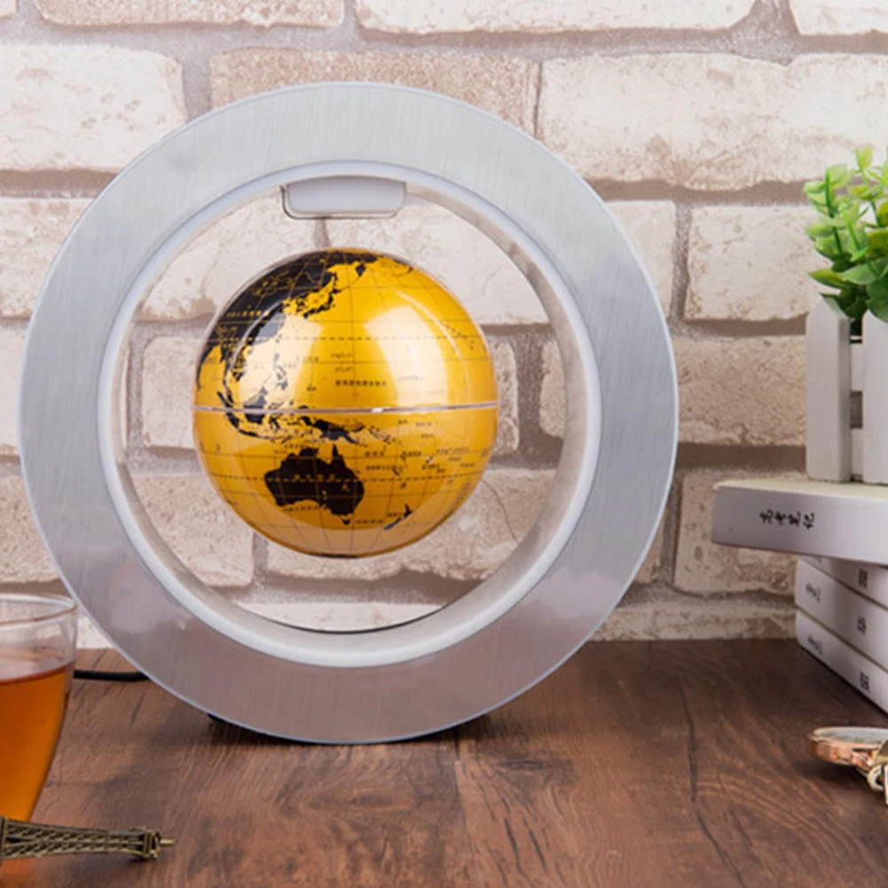 Floating Globe 4 Inch Earth Anti-gravity Home Decorative Led Gift Auto Rotating Desktop Magnetic Levitation Office World Map
Floating Globe 4 Inch Earth Anti-gravity Home Decorative Led Gift Auto Rotating Desktop Magnetic Levitation Office World Map