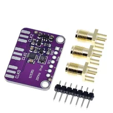 Si5351A DC 3V-5V CJMCU-5351 Si5351 I2C Clock Generator Breakout Board Module Signal Generator Clock 8KHz-160MHz For Arduino
Si5351A DC 3V-5V CJMCU-5351 Si5351 I2C Clock Generator Breakout Board Module Signal Generator Clock 8KHz-160MHz For Arduino