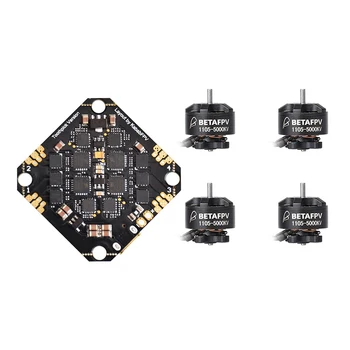 BETAFPV 1105 5000KV 4S Brushless Motor with Toothpick F4 2-4S AIO Brushless Flight Controller BLHELI_S 12A ESC No RX OSD
BETAFPV 1105 5000KV 4S Brushless Motor with Toothpick F4 2-4S AIO Brushless Flight Controller BLHELI_S 12A ESC No RX OSD