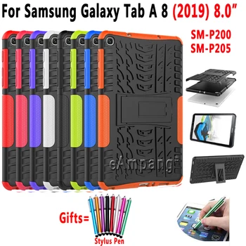 Case for Samsung Galaxy Tab A 8 2019 with S Pen Plus 8.0 SM-P200 SM-P205 P200 Cover Funda Silicone Shockproof Shell +Pen
Case for Samsung Galaxy Tab A 8 2019 with S Pen Plus 8.0 SM-P200 SM-P205 P200 Cover Funda Silicone Shockproof Shell +Pen