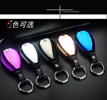 Real cowhide alloy buckle Keychain, LED screen double arc cigarette lighter suspended induction rechargeable lighter lighter
Real cowhide alloy buckle Keychain, LED screen double arc cigarette lighter suspended induction rechargeable lighter lighter