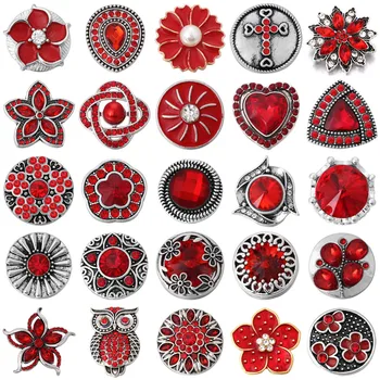 6pcs/lot Snap Button Jewelry Red Series Theme Rhinestone Flower Pattern Snap Buttons Fit 18mm Snap Bracelets Bangles DIY Jewelry 
6pcs/lot Snap Button Jewelry Red Series Theme Rhinestone Flower Pattern Snap Buttons Fit 18mm Snap Bracelets Bangles DIY Jewelry