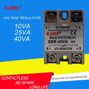 SSR -10VA/25VA/40VA VR To AC 40A white color Solid State Voltage Regulator SSVR
SSR -10VA/25VA/40VA VR To AC 40A white color Solid State Voltage Regulator SSVR