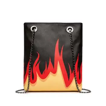 MIWIND Women Shoulder Bag Crossbody Bags 2019 New PU Leather Fire Printing Pattern Daily Commute Portable Durable bolsa feminina 
MIWIND Women Shoulder Bag Crossbody Bags 2019 New PU Leather Fire Printing Pattern Daily Commute Portable Durable bolsa feminina