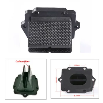 Black Carbon Fiber Reed Valve W/Spacer Kit For Kawaski KX250 KDX250 KX125 KMX125 Carbon Fiber & Plastic Reed Valve
Black Carbon Fiber Reed Valve W/Spacer Kit For Kawaski KX250 KDX250 KX125 KMX125 Carbon Fiber & Plastic Reed Valve