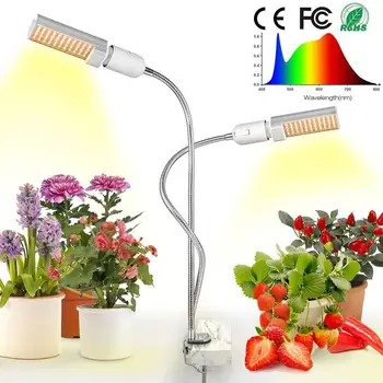 68W DC5V 3Lights LED Plant Grow Light with Smart Dimming Switch Double Head Clip for Office USB Interface
68W DC5V 3Lights LED Plant Grow Light with Smart Dimming Switch Double Head Clip for Office USB Interface