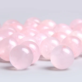 Natural pink Rose crystal Quartz stone beads Gem stone Round 6 8 10 mm Loose beads for jewelry making bracelet women wholesale
Natural pink Rose crystal Quartz stone beads Gem stone Round 6 8 10 mm Loose beads for jewelry making bracelet women wholesale