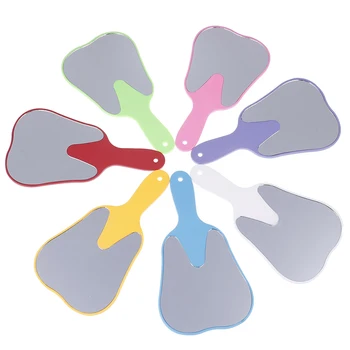 Mouth Dental Handle Mirror Teeth Shape Mirror Tooth Examination Inspection Choose Multi-Color Cute Style Oral Care Mirror
Mouth Dental Handle Mirror Teeth Shape Mirror Tooth Examination Inspection Choose Multi-Color Cute Style Oral Care Mirror