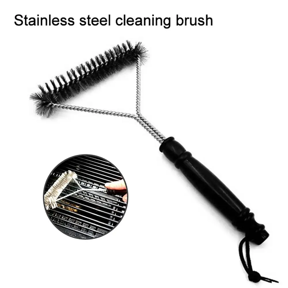 Stainless Steel Barbecue Grill Long handle Plastic Cleaning Brush Durable Easy to Use Wire Cleaner Scrubbing BBQ Tool
Stainless Steel Barbecue Grill Long handle Plastic Cleaning Brush Durable Easy to Use Wire Cleaner Scrubbing BBQ Tool