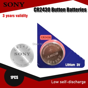Original Sony CR2430 DL2430 CR 2430 3V Lithium Battery For Smart Watch Headphone Toy scale clocks hearing aids Button Coin
Original Sony CR2430 DL2430 CR 2430 3V Lithium Battery For Smart Watch Headphone Toy scale clocks hearing aids Button Coin