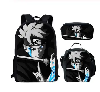 Middle School Student Backpack 3pcs Set Boruto Naruto School Bag Japan Anime Printing Children Shoulder Backpack Boy
Middle School Student Backpack 3pcs Set Boruto Naruto School Bag Japan Anime Printing Children Shoulder Backpack Boy