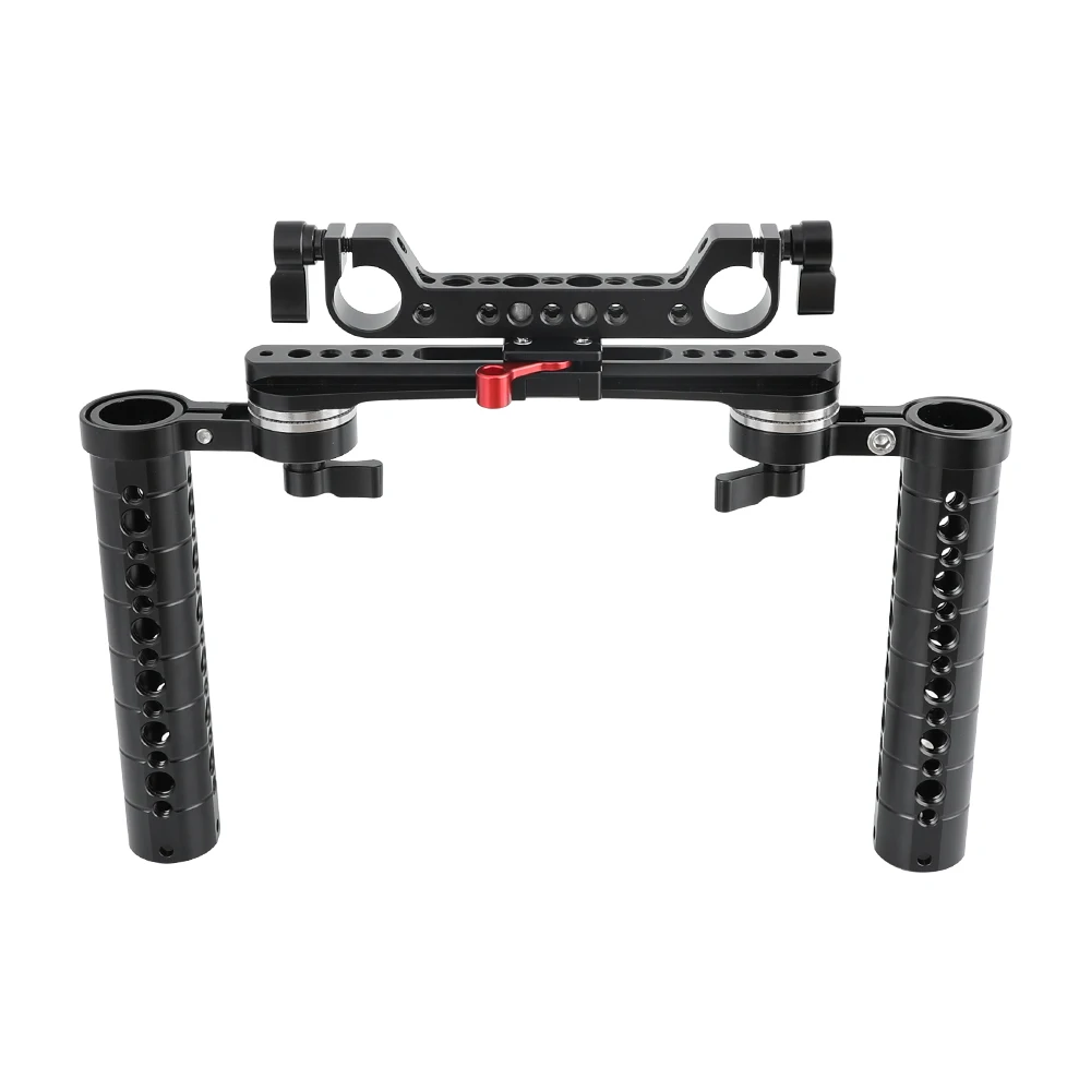 Kayulin Cheese Handheld Rig With ARRI Rosette Connection & NATO Rail & 19mm Dual Rod Adapter For Shoulder Mount Rig
Kayulin Cheese Handheld Rig With ARRI Rosette Connection & NATO Rail & 19mm Dual Rod Adapter For Shoulder Mount Rig