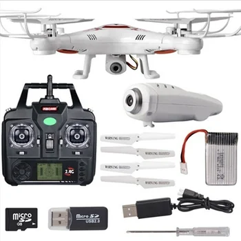 Lozenge X5C (Upgrade Version) RC Drone 6-Axis Remote Control Helicopter Quadcopter With 2.0MP HD Camera
Lozenge X5C (Upgrade Version) RC Drone 6-Axis Remote Control Helicopter Quadcopter With 2.0MP HD Camera