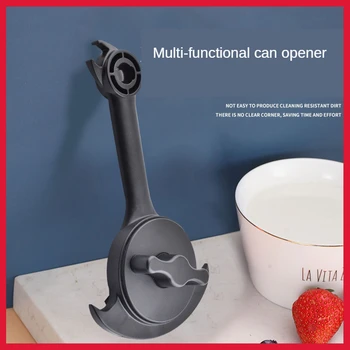 Stainless Steel Manual Can Opener Plastic Black 15*25cm Multifunctional Bottle Opener Portable Outdoor Home Kitchen Gadgets
Stainless Steel Manual Can Opener Plastic Black 15*25cm Multifunctional Bottle Opener Portable Outdoor Home Kitchen Gadgets
