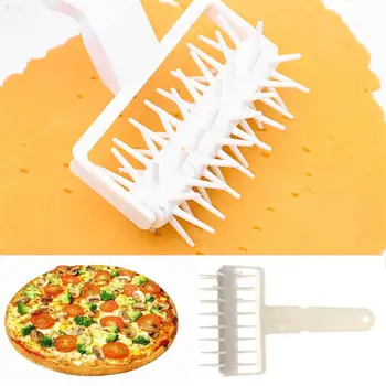 Kitchen Baking Roller Plastic Baking Spike Roller Pastry Pizza Dough Docker Roller Baking Dough Docker Roller (Random Color)
Kitchen Baking Roller Plastic Baking Spike Roller Pastry Pizza Dough Docker Roller Baking Dough Docker Roller (Random Color)