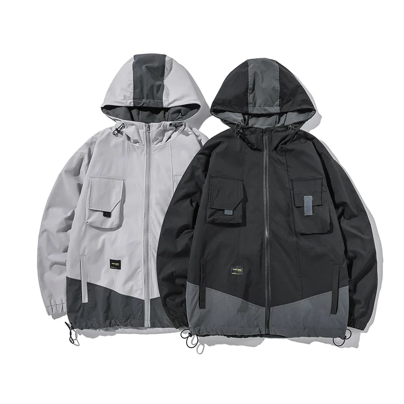 Wu Navigation Autumn Street Multi-pockets Solid Color Hooded Jacket Men BF Style Casual Workwear Jacket Fashion Tops
Wu Navigation Autumn Street Multi-pockets Solid Color Hooded Jacket Men BF Style Casual Workwear Jacket Fashion Tops
