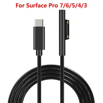 2020 New Type-C Power Charger Pd Fast Charging Cable for microsoft- Surface Pro 3 4 5 6 7
2020 New Type-C Power Charger Pd Fast Charging Cable for microsoft- Surface Pro 3 4 5 6 7